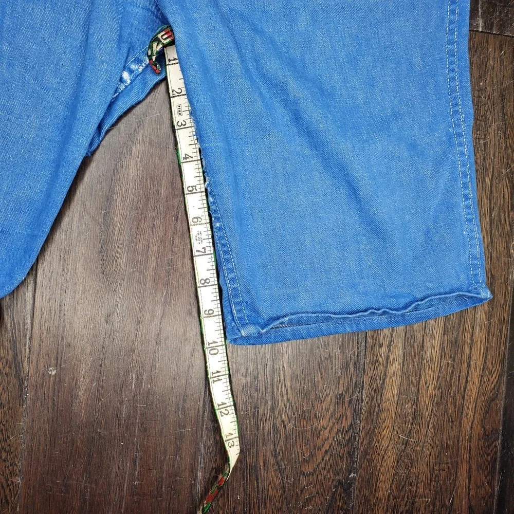 True Vintage Womens 50s 60s Wrangler Blue Bell Denim Jean Shorts Misses 18